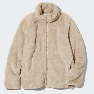 Uniqlo Fluffy Yarn Fleece Full-zip up